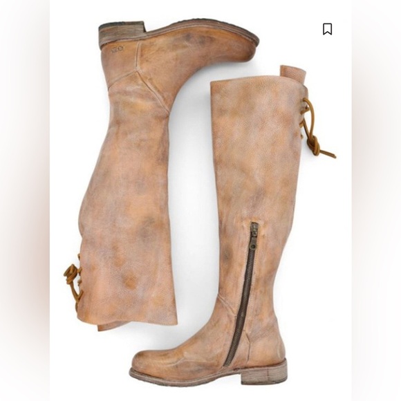 BEDSTU Manchester Tall Brown Leather Knee-High Boots - Picture 4 of 16